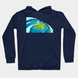 Adventure time, the continent of Ooo Hoodie